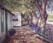 Guy Rose San Gabriel Road oil painting on canvas